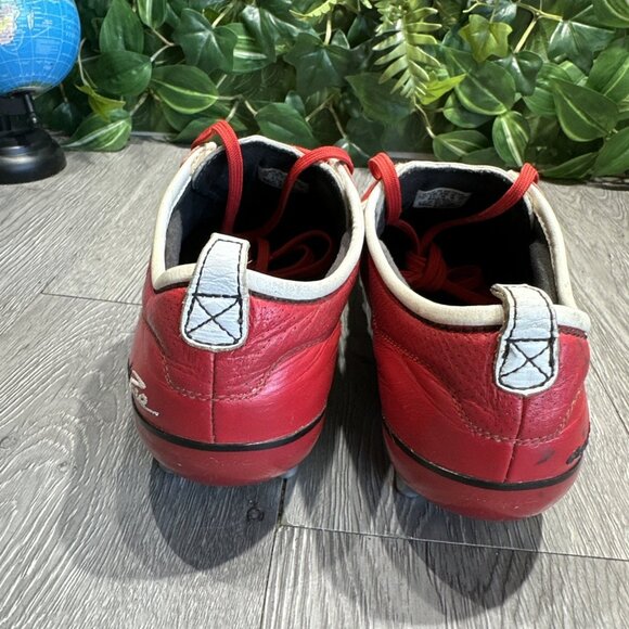 Adidas Size 10 adiPURE IV TRX SG Soccer Cleats Football Red Leather Shoes